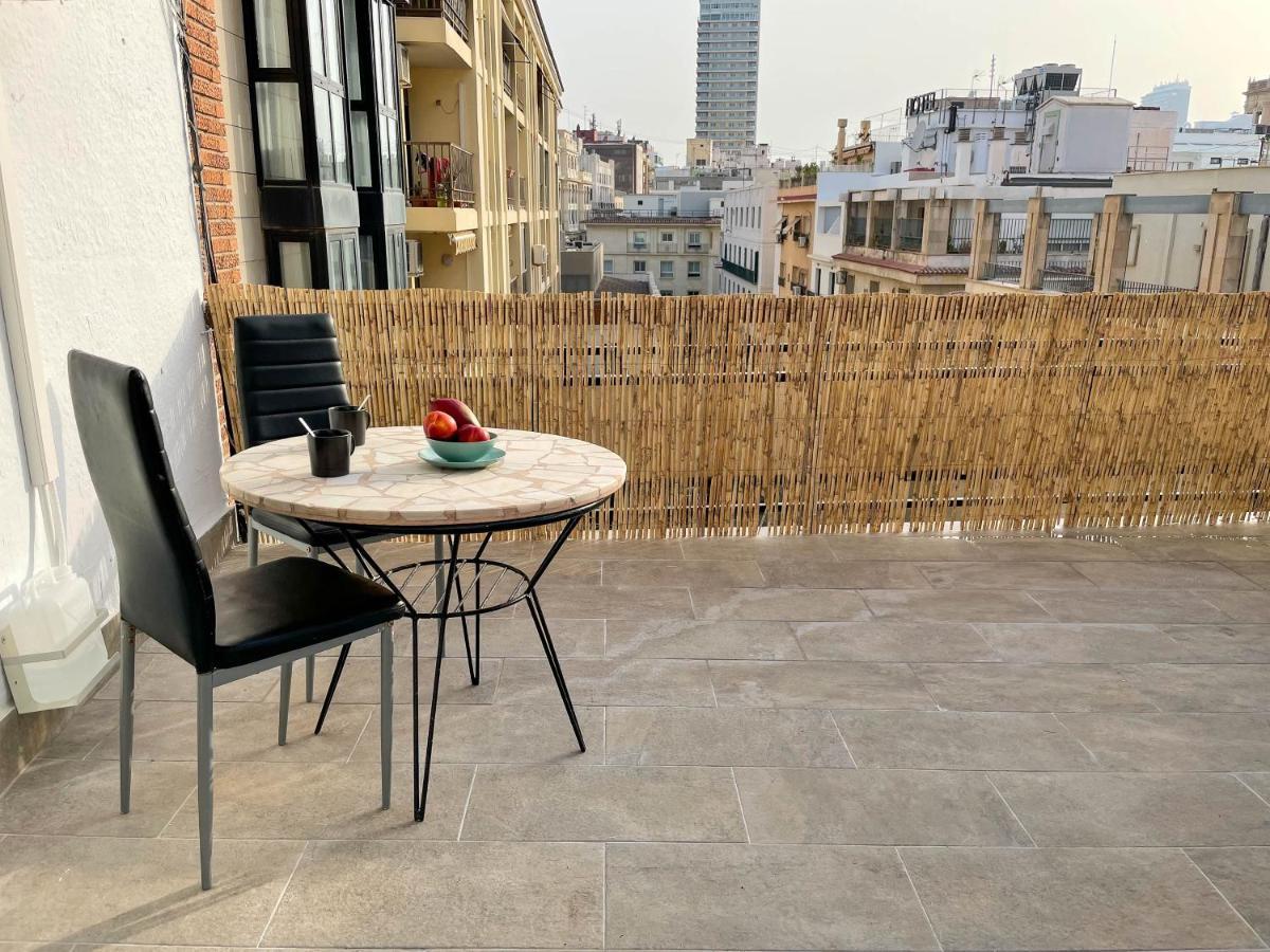 La Terraza. Vistas Al Castillo A 1 Min. De La Playa อาลิกันเต ภายนอก รูปภาพ